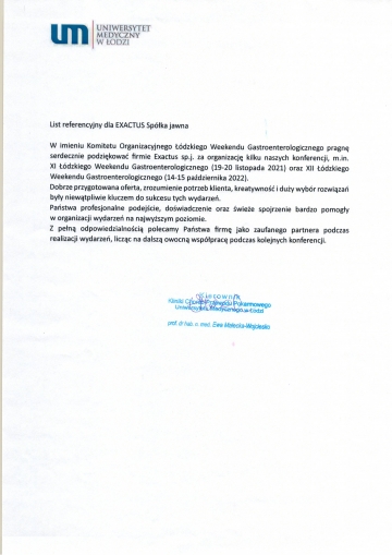 Łódzki Weekend Gastroenterologiczny 2021-2022